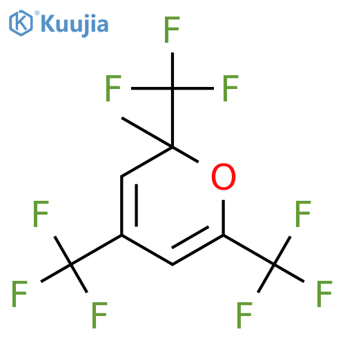 2-Methyl-2,4,6-tris(trifluoromethyl)-2H-pyran structure