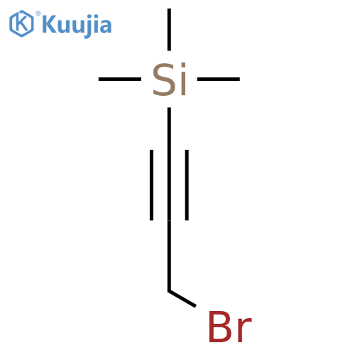 3-Bromo-1-(trimethylsilyl)-1-propyne structure