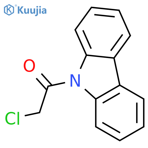 9-(Chloroacetyl)-9H-carbazole structure