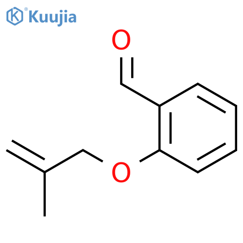 2-[(2-methylprop-2-en-1-yl)oxy]benzaldehyde structure
