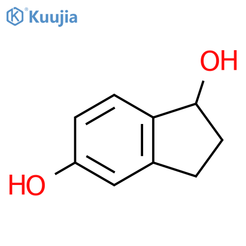 2,3-Dihydro-1H-indene-1,5-diol structure