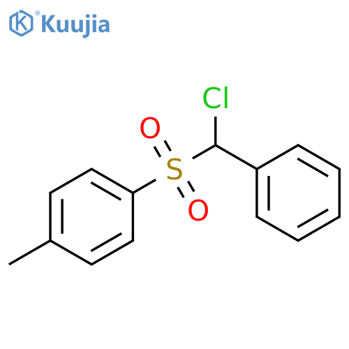 Benzene, 1-[(chlorophenylmethyl)sulfonyl]-4-methyl- structure