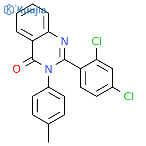 2-(2,4-Dichloro-phenyl)-3-p-tolyl-3H-quinazolin-4-one structure