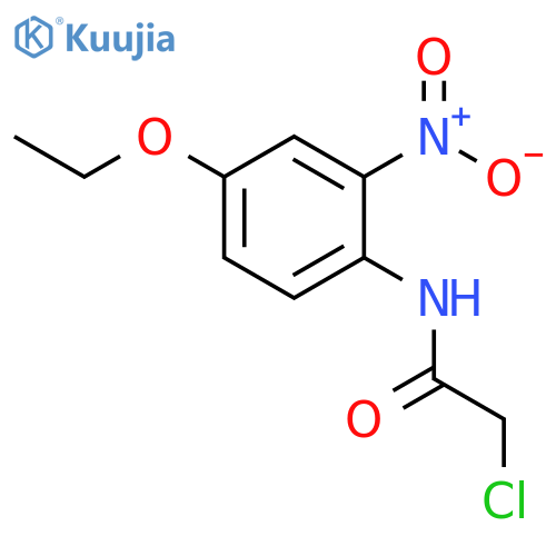 2-Chloro-N-(4-ethoxy-2-nitrophenyl)acetamide structure