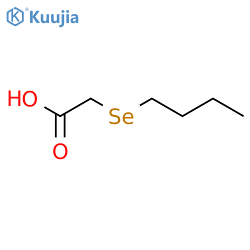 Acetic acid, (butylseleno)- structure