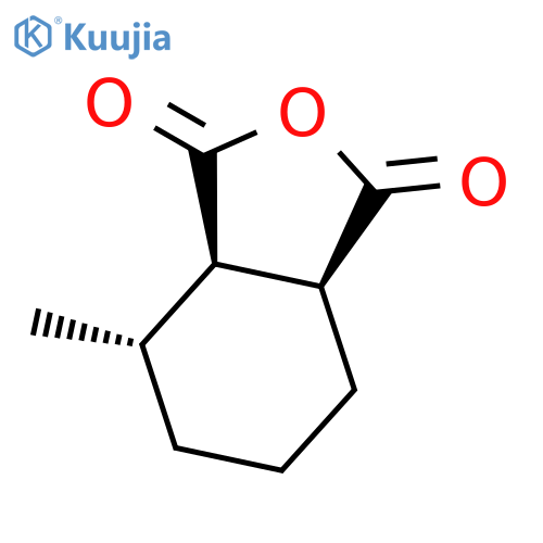1,3-Isobenzofurandione, hexahydro-4-methyl-, (3aR,4S,7aS)- structure