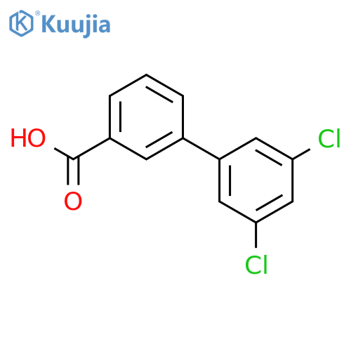 3-(3,5-Dichlorophenyl)benzoic acid structure