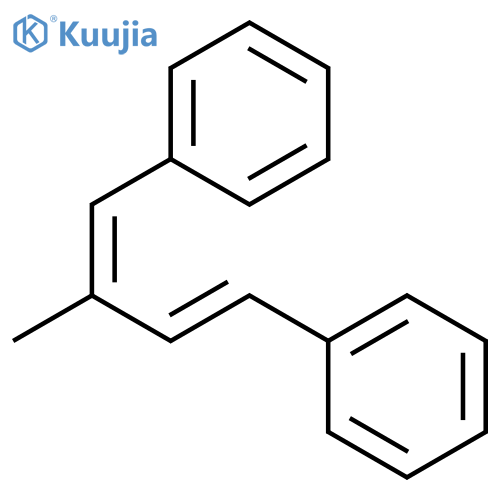 Benzene, 1,1'-(2-methyl-1,3-butadiene-1,4-diyl)bis- structure