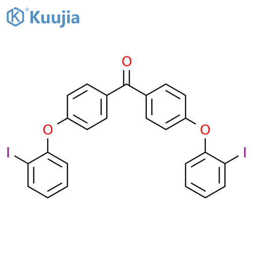 METHANONE, BIS[4-(2-IODOPHENOXY)PHENYL]- structure