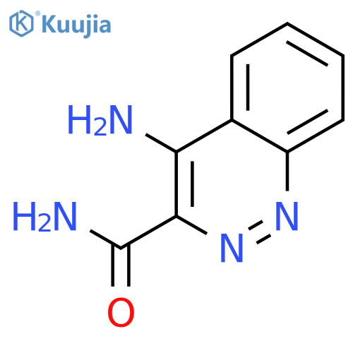 4-Aminocinnoline-3-carboxamide structure