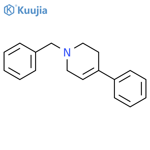 1-Benzyl-4-phenyl-1,2,3,6-tetrahydropyridine structure