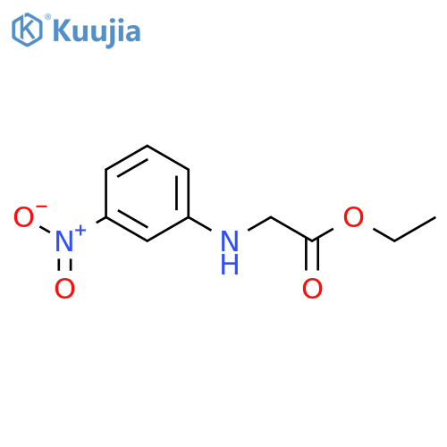 ethyl 2-amino-2-(3-nitrophenyl)acetate structure