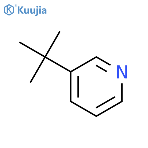 3-tert-butylpyridine structure