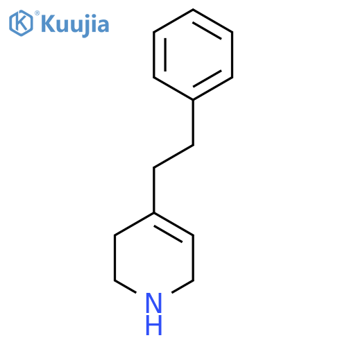 1,2,3,6-Tetrahydro-4-(2-phenylethyl)Pyridine structure