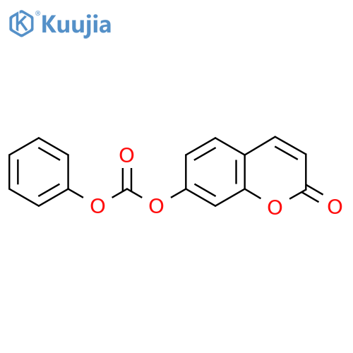 2-oxo-2H-chromen-7-yl phenyl carbonate structure