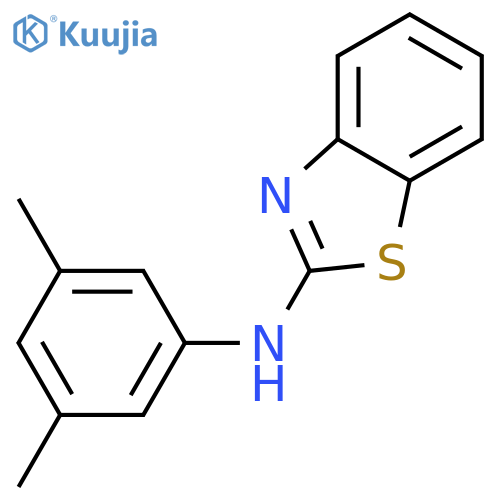Benzothiazol-2-yl-(3,5-dimethyl-phenyl)-amine structure