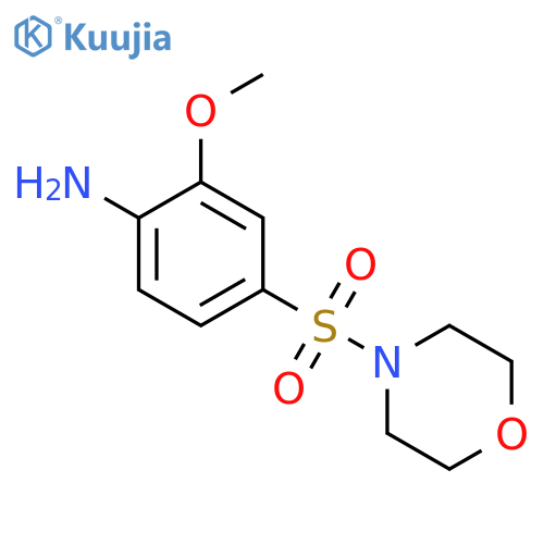 2-Methoxy-4-(morpholine-4-sulfonyl)-phenylamine structure