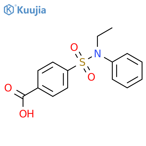 4-Ethyl(phenyl)sulfamoylbenzoic Acid structure