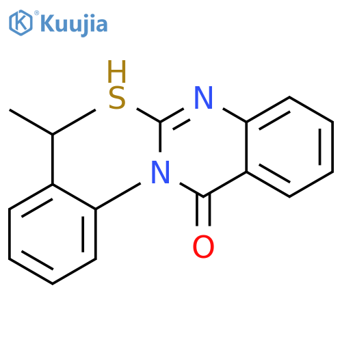 3-2-(Propan-2-yl)phenyl-2-sulfanyl-3,4-dihydroquinazolin-4-one structure