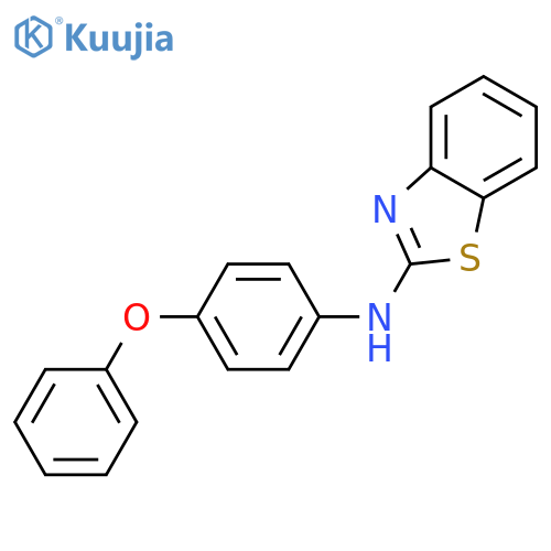 N-(4-phenoxyphenyl)-1,3-benzothiazol-2-amine structure