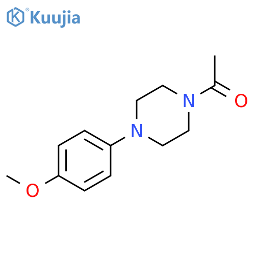 1-[4-(4-Methoxyphenyl)piperazin-1-yl]ethanone structure