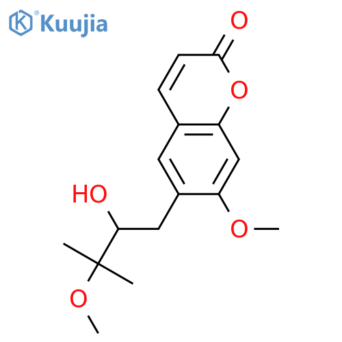 Peucedanol; (R)-form, 3',7-Di-Me ether structure