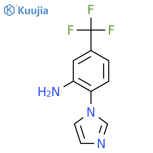 2-(1H-Imidazol-1-yl)-5-(trifluoromethyl)aniline structure