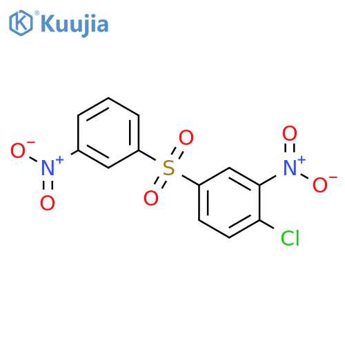 Benzene, 1-chloro-2-nitro-4-[(3-nitrophenyl)sulfonyl]- structure