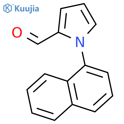 1-(1-Naphthalenyl)-1h-pyrrole-2-carboxaldehyde structure