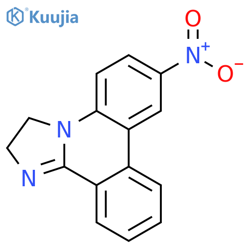7-nitro-2,3-dihydroimidazo[1,2-f]phenanthridine structure