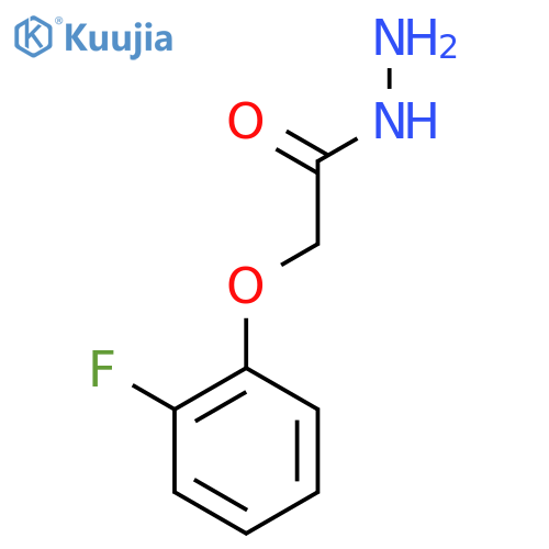 2-(2-Fluorophenoxy)acetohydrazide structure