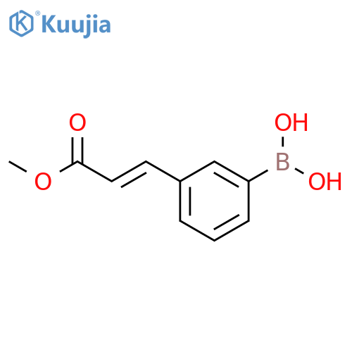 3-(E-3-Methoxy-3-oxo-1-propen-1-yl)phenylboronic Acid structure