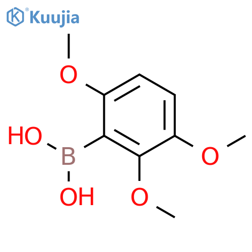 2,3,6-Trimethoxyphenylboronic acid structure