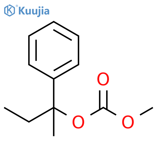 Carbonic acid, methyl 1-methyl-1-phenylpropyl ester structure