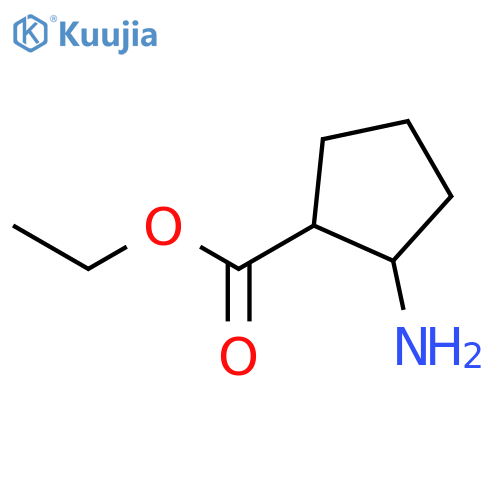 ethyl 2-aminocyclopentane-1-carboxylate structure