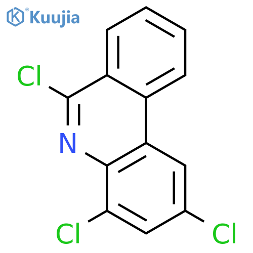 2,4,6-trichlorophenanthridine structure