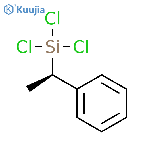 Silane, trichloro[(1R)-1-phenylethyl]- structure