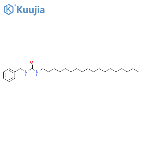 Urea, N-octadecyl-N'-(phenylmethyl)- structure