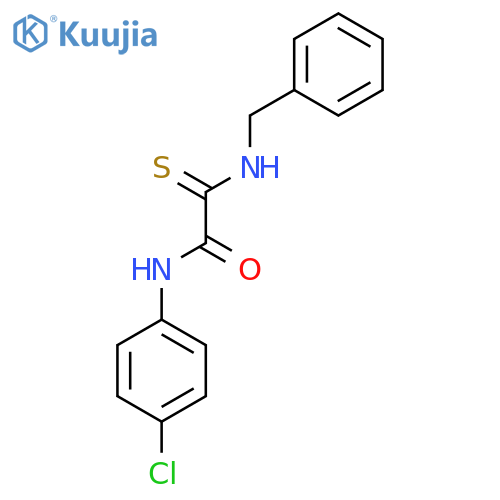 1-(Benzylcarbamothioyl)-N-(4-chlorophenyl)formamide structure