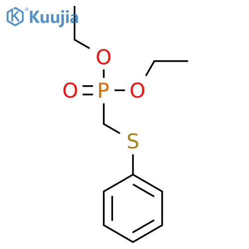 Diethyl phenylthiomethylphosphonate structure