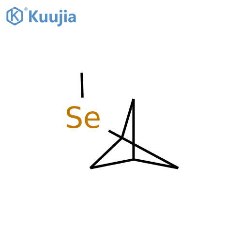 Bicyclo[1.1.1]pentane, 1-(methylseleno)- structure