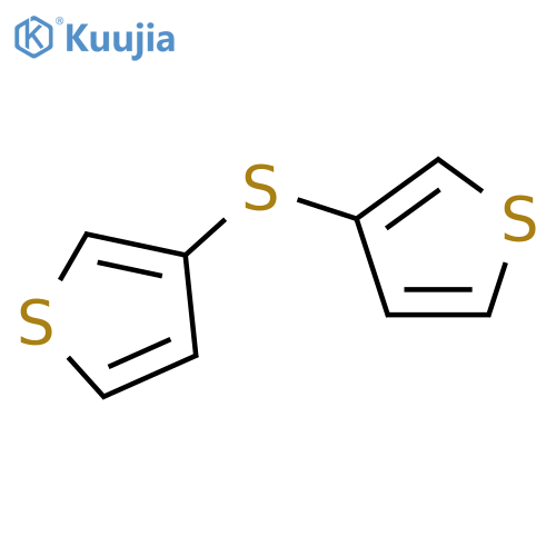 3-thiophen-3-ylsulfanylthiophene structure