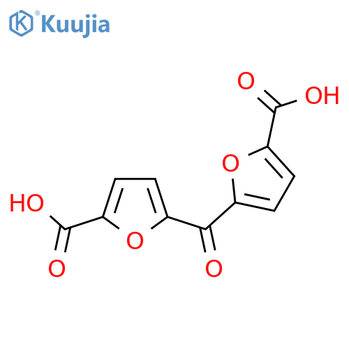 5-(5-Carboxyfuran-2-carbonyl)furan-2-carboxylic acid structure