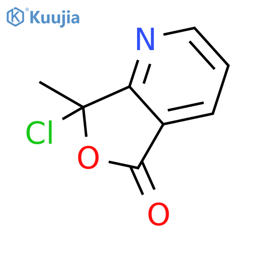 Furo[3,4-b]pyridin-5(7H)-one, 7-chloro-7-methyl- structure