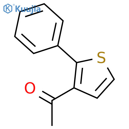 Ethanone, 1-(2-phenyl-3-thienyl)- structure