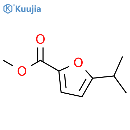 Methyl 5-isopropylfuran-2-carboxylate structure