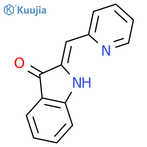 3H-Indol-3-one, 1,2-dihydro-2-(2-pyridinylmethylene)-, (2Z)- structure