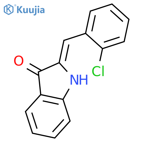 3H-Indol-3-one, 2-[(2-chlorophenyl)methylene]-1,2-dihydro-, (2Z)- structure