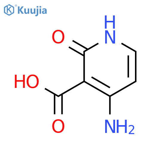 3-Pyridinecarboxylicacid, 4-amino-1,2-dihydro-2-oxo- structure