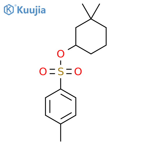 3,3-Dimethylcyclohexyl tosylate structure